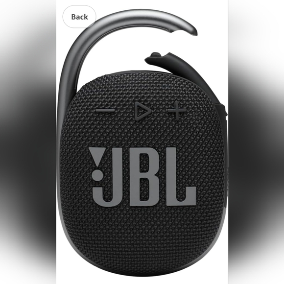 JBL Clip Portable Mini Bluetooth Speaker, big audio and punchy